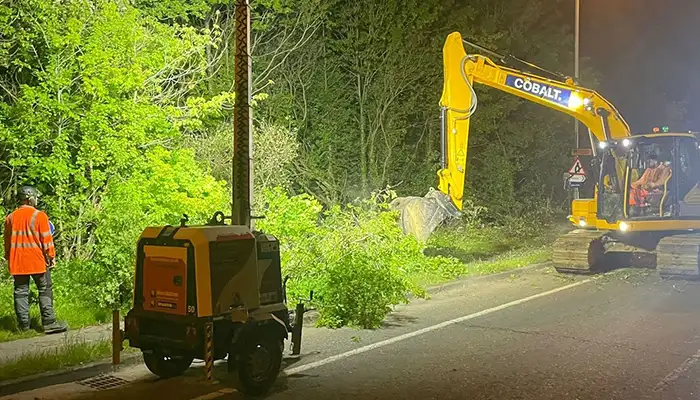 Commercial site clearance and vegetation management