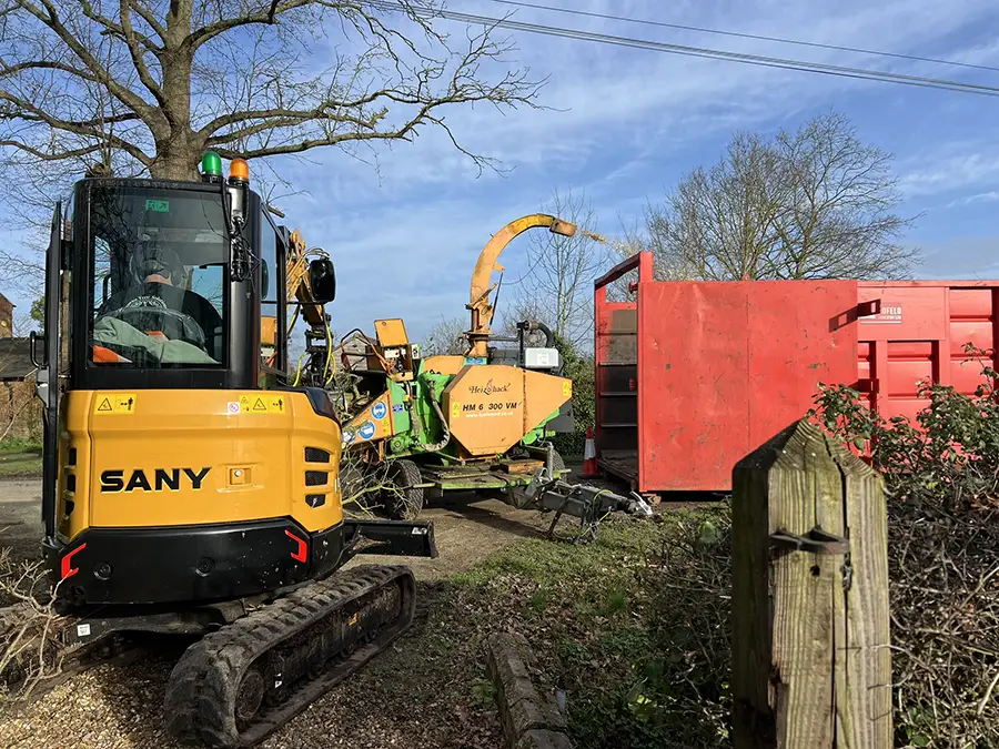 Commercial site clearance and vegetation management